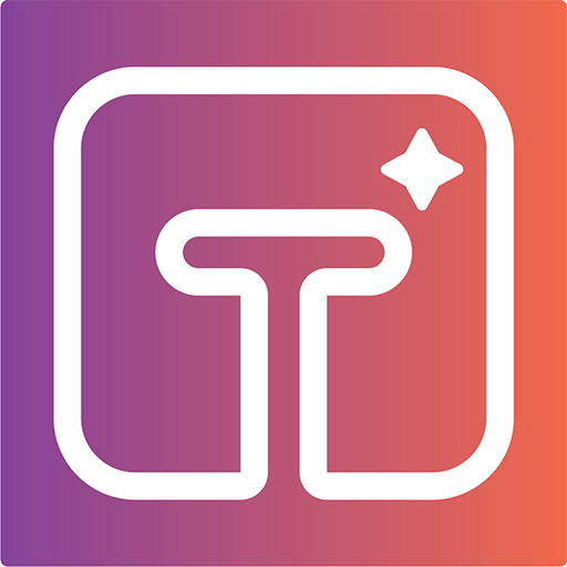 Add text on photo - Text to photo free icon