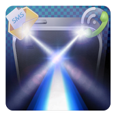 Flashlight - SMS &amp; Call Flash icon