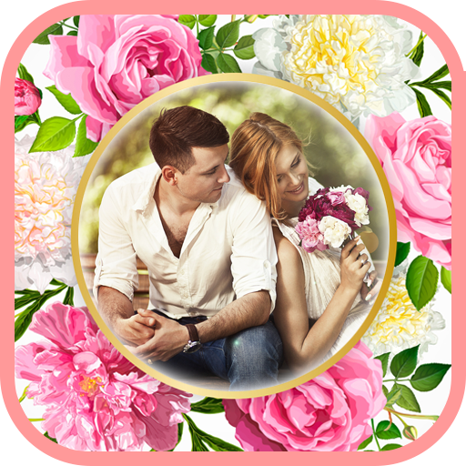 Flower photo frame 2019 icon