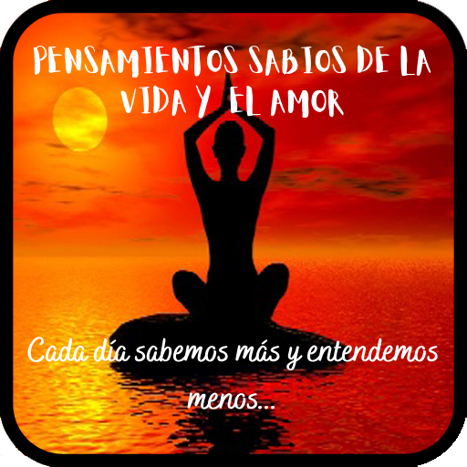 pensamientos sabios de la vida y el amor icon