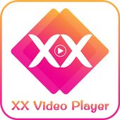 XX HD Video Player أيقونة