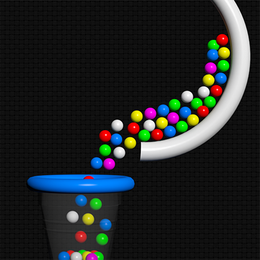 Color Balls Fill the Basket - 100 Balls Collect icon