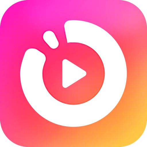 Cartoon video editing icon