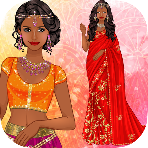 ❊ Indian Sari dress up ❊ icon