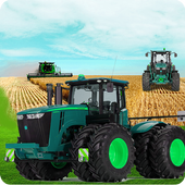 Real Tractor Farming Sim 2018 - Modern Farmer icon