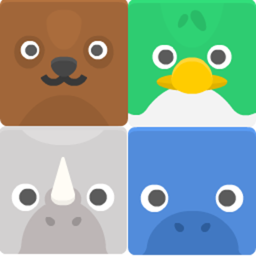 Animals farm memory game icon