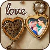 Locket Photo Frames - Love Locket Photo Editor HD on 9Apps