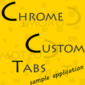Chrome Custom Tabs Sample App icon