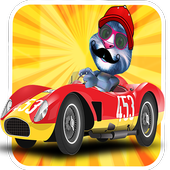 Funny Kids Racing Talking Cat Cars icon