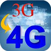 3G to 4G convert Prank on 9Apps