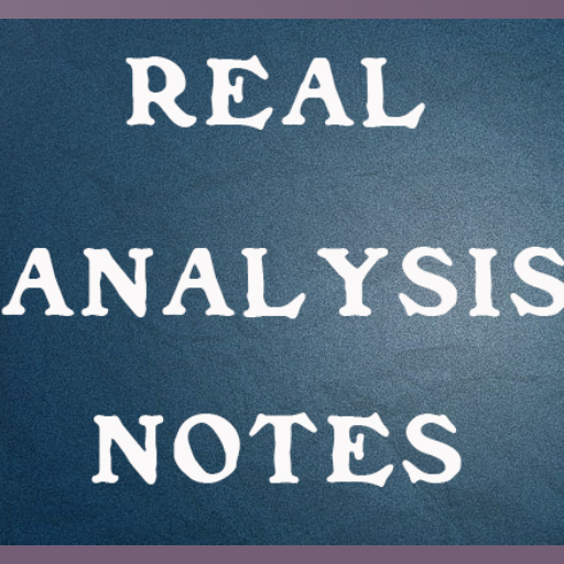 Real analysis 1 notes आइकन
