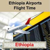 Ethiopia Airports Flight Time icon