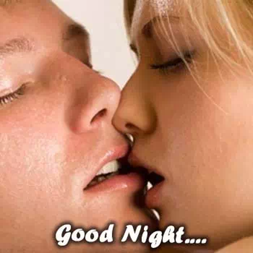 Smooch kiss Gif and Good Night Images icon