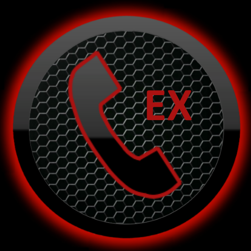 THEME DARK SPACE RED EXDIALER icon