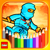 LEGO Ninjago Coloring Pages icon