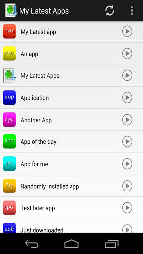 App Install History screenshot 1