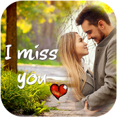 Miss You Photo Frames icon