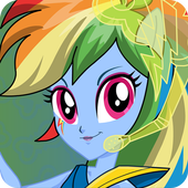 Dress up Rainbow Dash Rainbooms Style icon