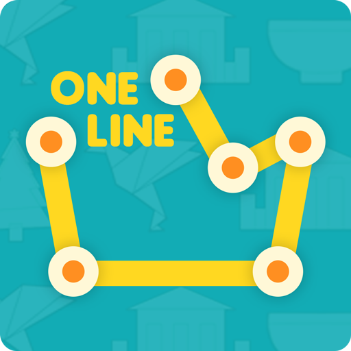 ONE LINE KING PUZZLE icon