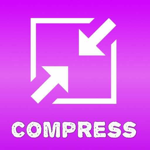 Compress image size in KB icon