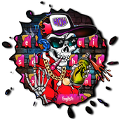 Graffiti Hip Pop-toetsenbord icon