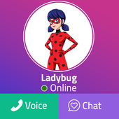 Chat Messenger With Ladybug icon