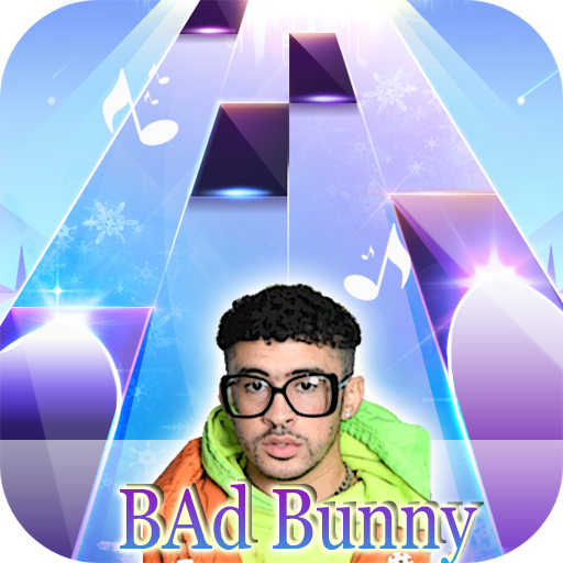 Bad Bunny On Piano Tiles 2020 icon