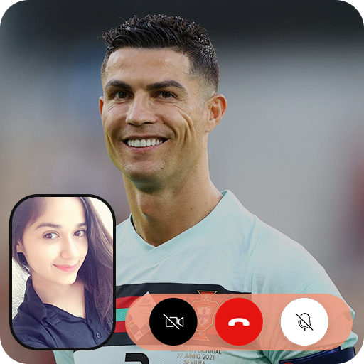 Ronaldo video call fake icon