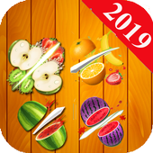 Fruits Cut-slice 3D Ninja 2019 icon