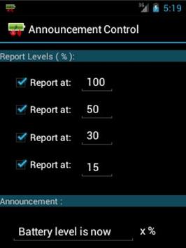 Battery Level Reporter screenshot 4