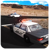 Police Car : Crazy City Driving Simulator Game 3D icon