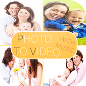 photo video maker with music icon