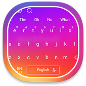 Rainbow Keyboard Theme for Instagram icon