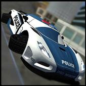 Flying Police Car Simulator 3D icon