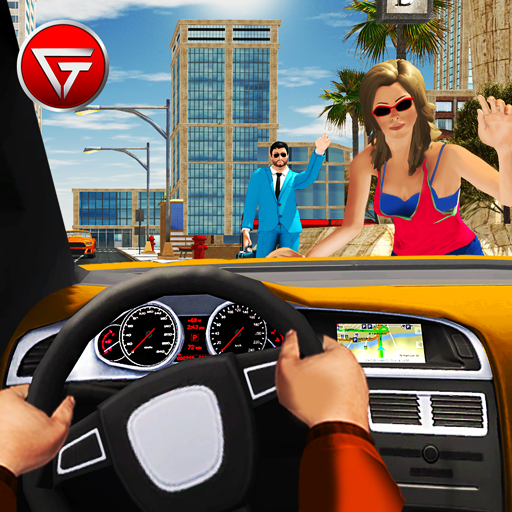 City Taxi Driving Cab 2020: Crazy Car Rush Games icon