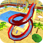 Aqua Waterslide Rush Racing icon