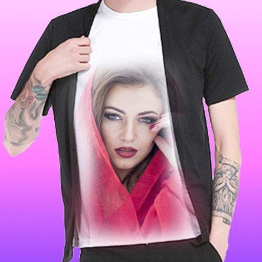 Photo on tshirt : T-shirt photo maker icon