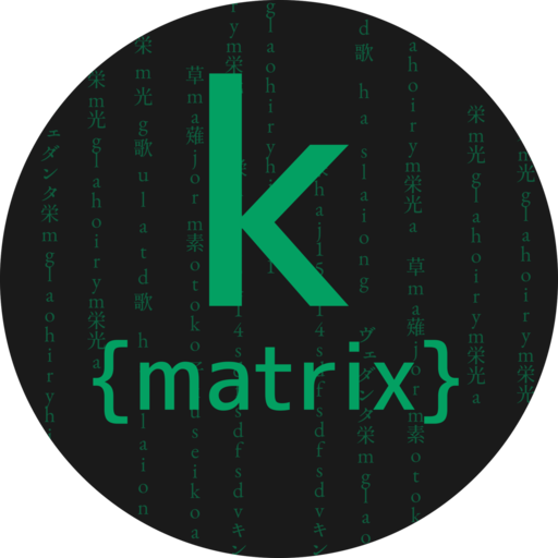 kMatrix: Matrix Hacker Live Wallpaper - (Ads Free) icon