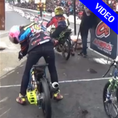 ikon Balap Drag Motor Dan Mobil