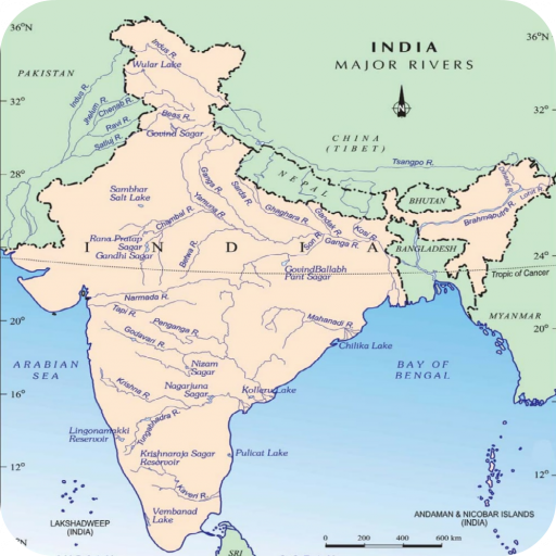 India River Map icon