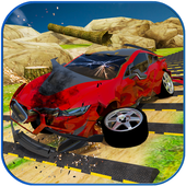  99 Speed Bumps Car Collision Bumpy Road Disaster icon