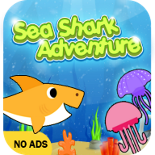Sea Shark Adventure Game [NO ADS] icon