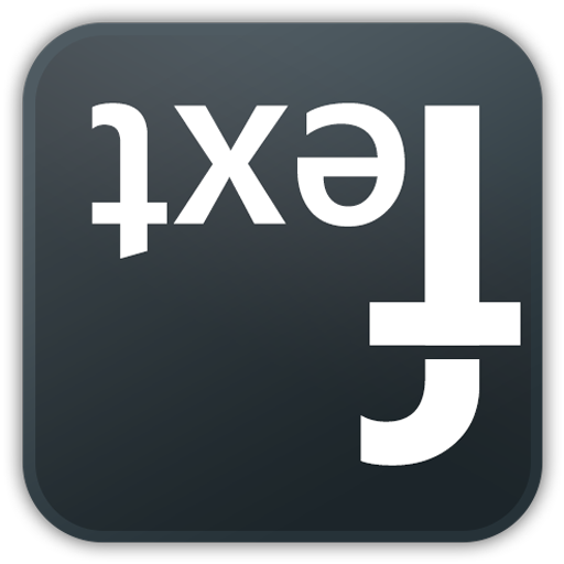 Flip Text | upside down | Invert letter icon
