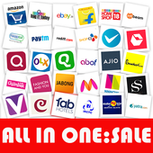 All in one Shopping App: Sale icon