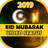 Eid Mubarak video status icon