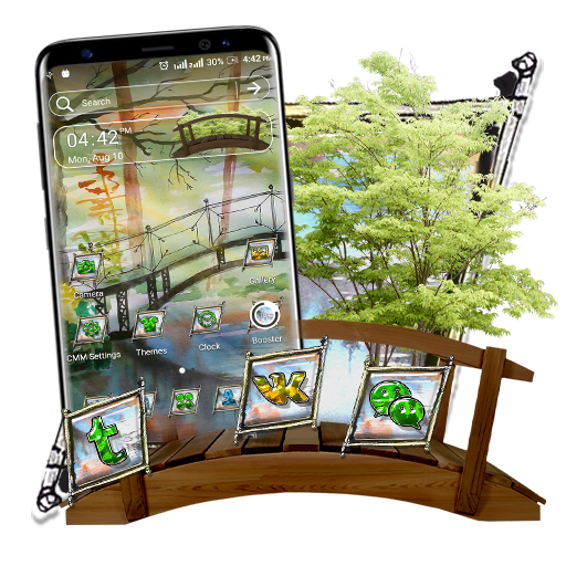Garden Painting Launcher Theme icon