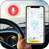 Live Voice Location – GPS Navigation &amp; Voice Map icon