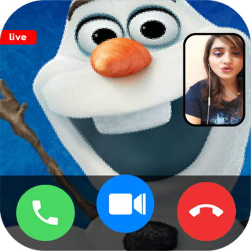 Snowman 📱 video call   chat (game simulation) icon
