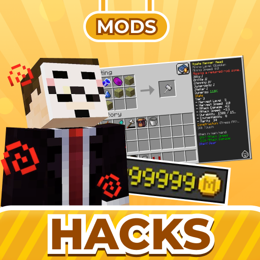 Hacks for Minecraft PE icon