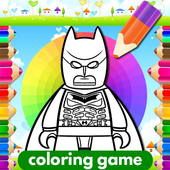 Coloring Batman Lego Game icon
